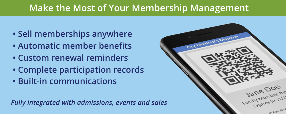 Membership Management Solutions for Museums, Zoos, Nature Centers and Other Nonprofits